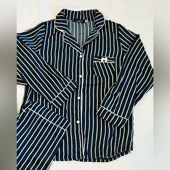 Satin lounging set, Size: S - Picture 3 of 4